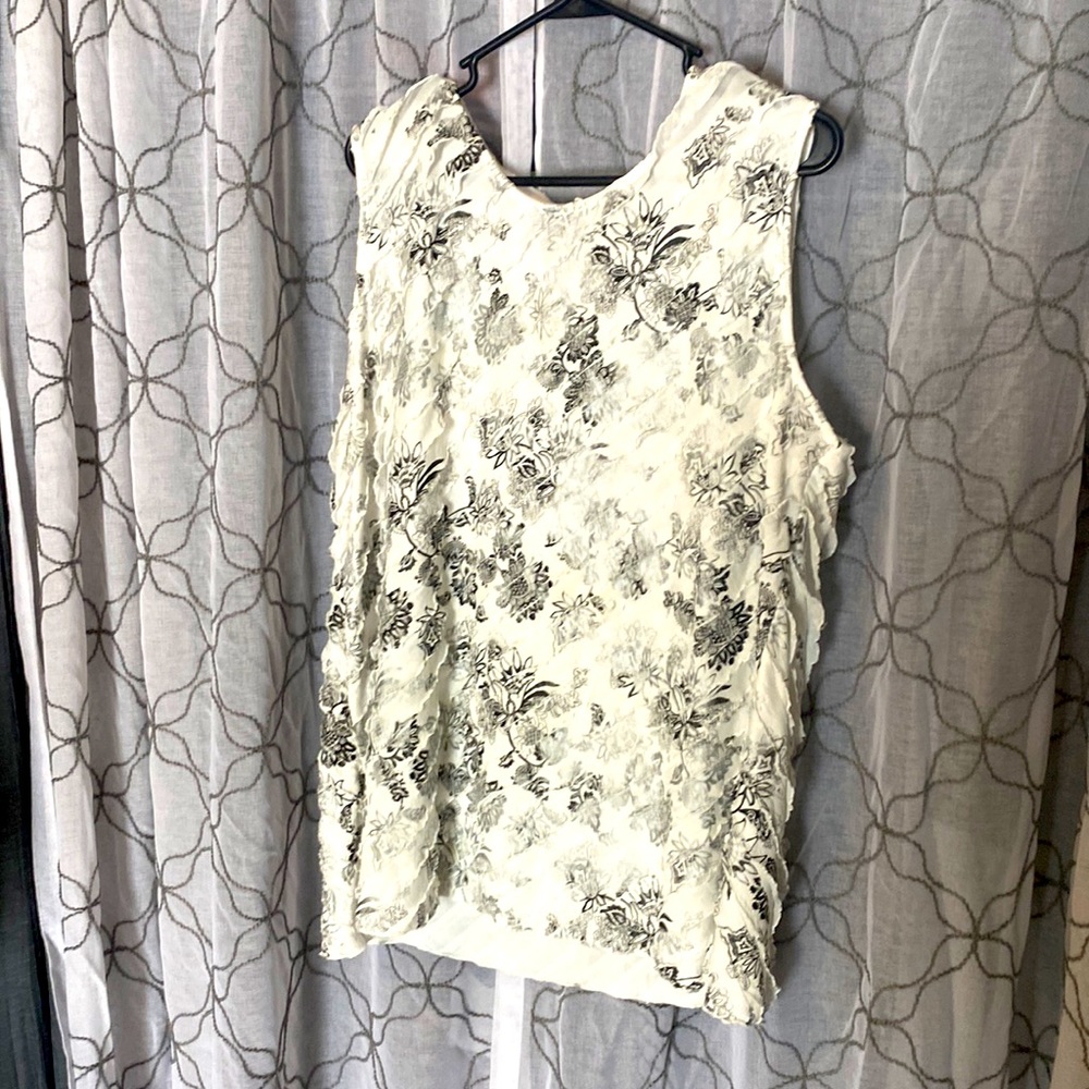 Ruffled blouse